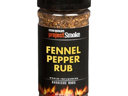 Steven Raichlen s Project Smoke Fennel Pepper Rub Online now