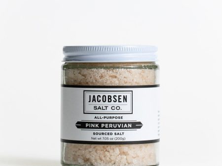 Jacobsen Salt Co. Sourced Peruvian Pink Salt Online Hot Sale