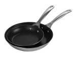 Le Creuset Nonstick Stainless Steel Fry Pan 2-Piece Set For Cheap