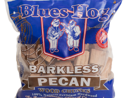 Blues Hog Barkless Pecan Wood Chunks 300 Cu In. Online Hot Sale