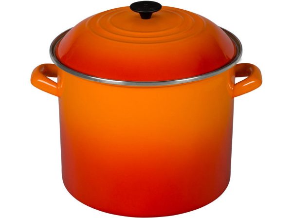 Le Creuset Enamel on Steel Stockpot 16 qt. Online Sale