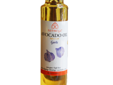 Neomega Garlic Infused Avocado Oil 8 oz (250 ML) Hot on Sale