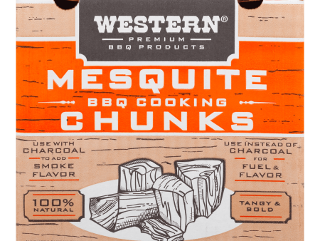 Western Mesquite Wood BBQ Cooking Chunks Online