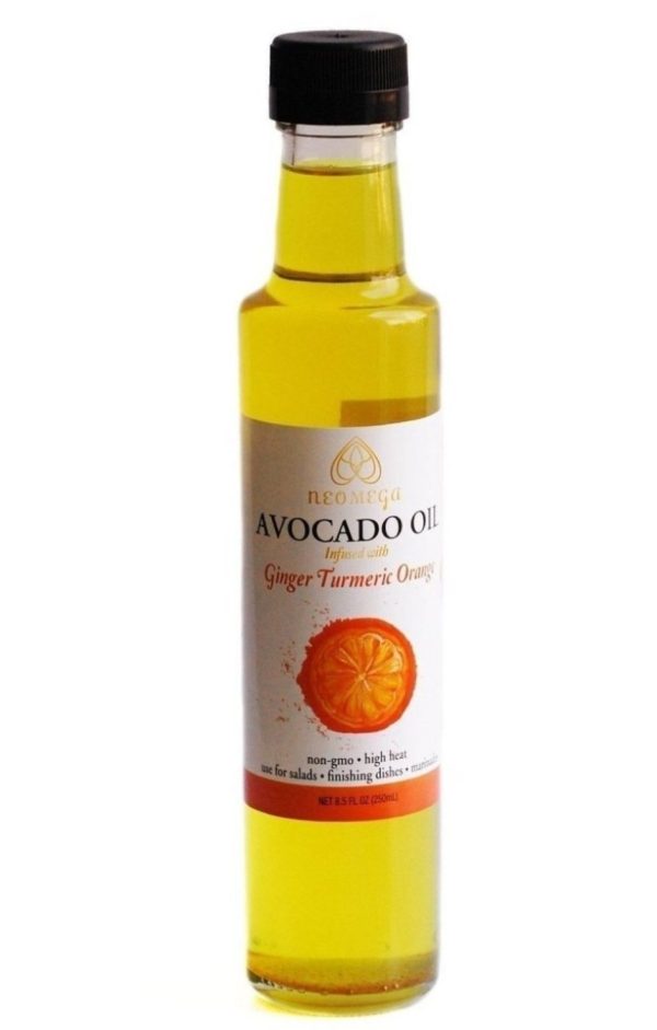 Neomega Ginger-Turmeric-Orange Infused Avocado oil 8 oz (250 ML) Online Sale