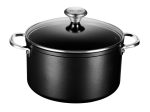 Le Creuset Toughened Nonstick PRO Stockpot w Glass Lid 6 1 3 qt. Online Sale