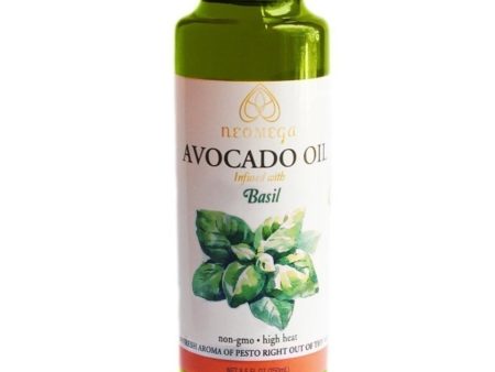 Neomega Basil Infused Avocado Oil 8 oz (250 ML) Supply