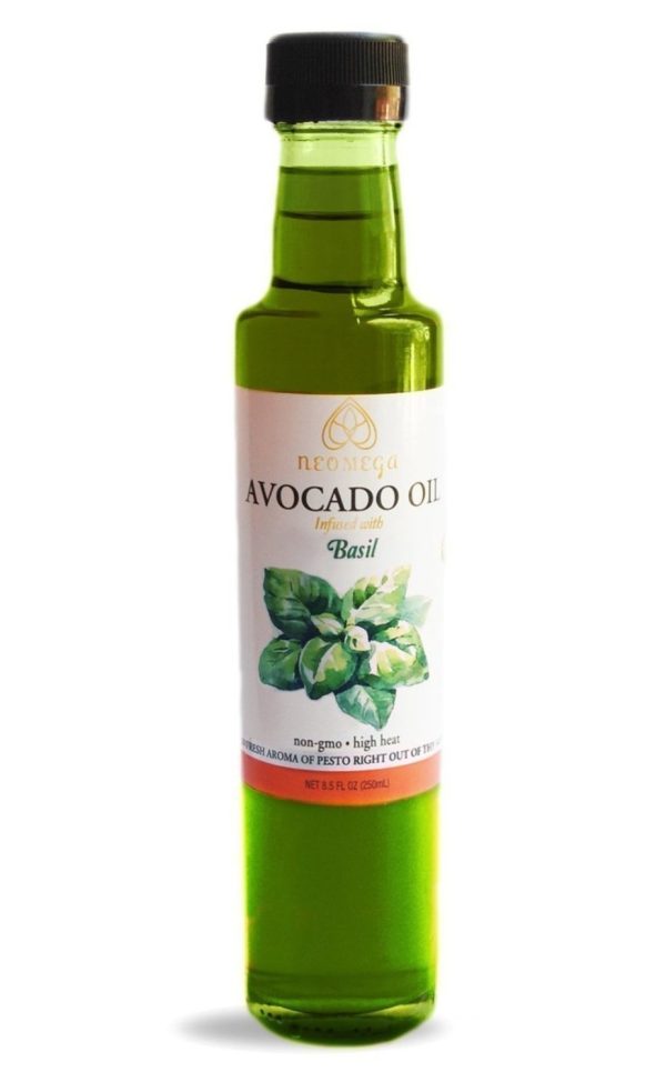 Neomega Basil Infused Avocado Oil 8 oz (250 ML) Supply