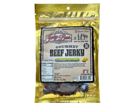 Pineapple Serrano Brisket Beef Jerky (Low Sugar) Online