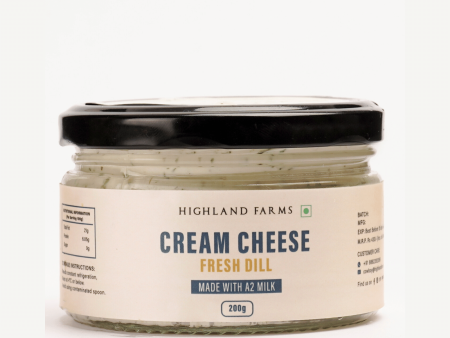 A2 Cream Cheese Fresh Dill, 200gm Discount