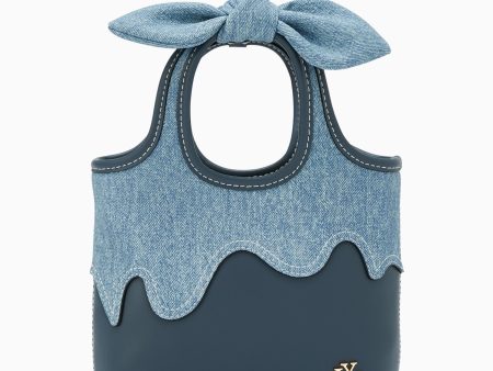 Twistta Mini Tote Navy For Sale