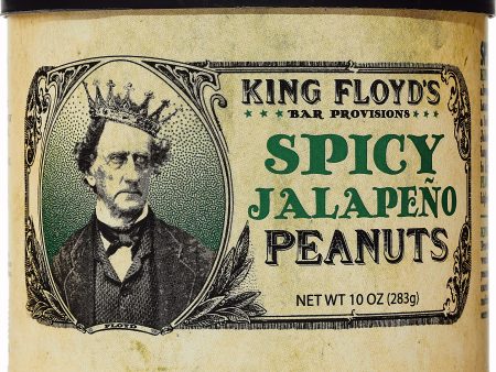 KING FLOYD S Spicy Jalapeno Peanuts For Discount