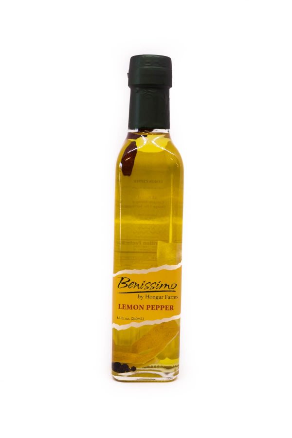 Benissimo: Lemon Pepper Olive Oil Sale