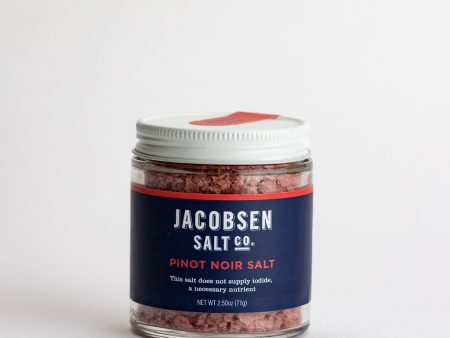 Jacobsen Salt Co. Infused Pinot Noir Salt 2.5oz Online now