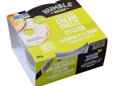 Humble Seedz Garlic & Herb Vegan Cream Cheeze Discount