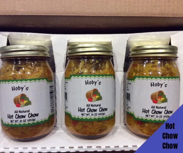 Hot Chow Chow 3-Pack  (All Natural) (16oz. jars) Online now