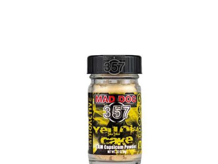 Mad Dog 357 Yellow Cake Capsicum Powder For Cheap