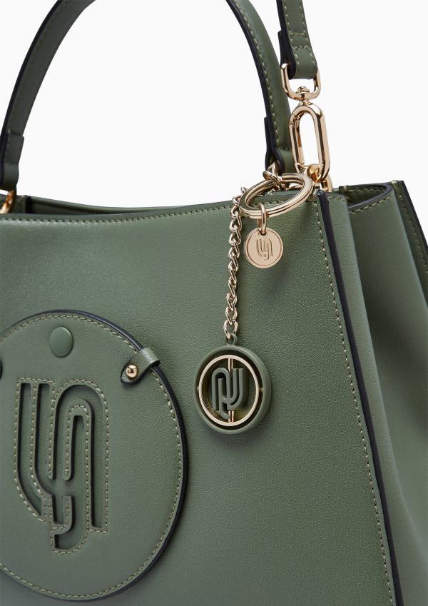 Thea Infinite M Tote Bag Green For Sale