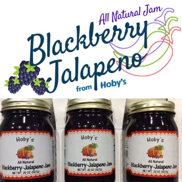 Blackberry Jalapeño Jam 3-Pack (All Natural )(20oz. jars) Cheap