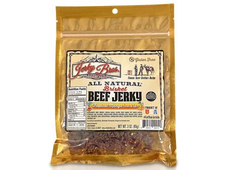 Tropical Mango (Sweet & Spicy) Brisket Beef Jerky (Pre-Order) Hot on Sale