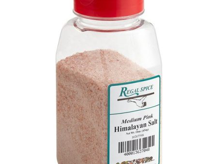 Regal Spice Medium Grain Pink Himalayan Salt – 1 lb. on Sale