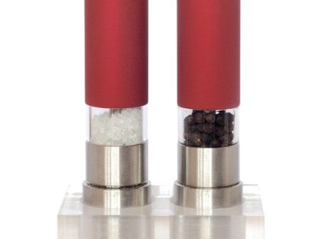 Reflex Red Salt and Pepper Grinder Set Online Hot Sale