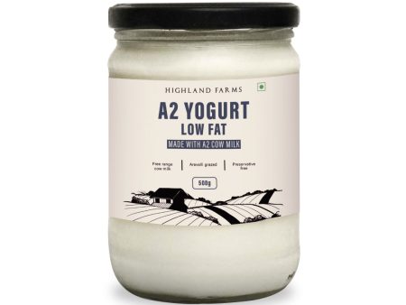 A2 Yogurt Low Fat, 500gm Fashion