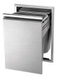 Twin Eagles 18  Double Tall Trash Drawer (Trash Cans Included) For Discount