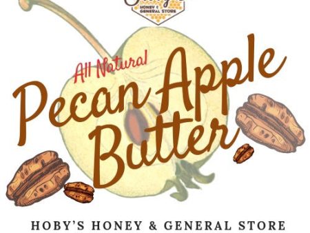 Pecan Apple Butter: Single Jar :- (All Natural(19 oz. Jar) Online now