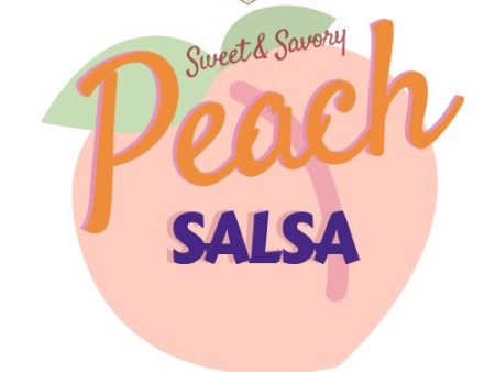 Peach Salsa: Single Jar :- (All Natural)(17 oz. Jar) Discount