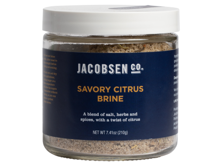 Jacobsen Salt Co. Savory Citrus Brine Hot on Sale