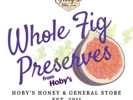 Whole Fig Preserves: Single Jar :- (All Natural)(16 oz. Jar) Hot on Sale