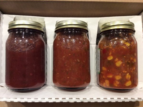 Salsa 3-Pack #3-Cranberry Salsa, Ghost Pepper Salsa, Corn Salsa Sale