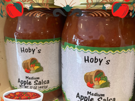 Apple Salsa: Single Jar :- (All Natural)(17 oz. Jar) Online Hot Sale