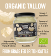 Grass Fed Organic Beef Tallow on Sale