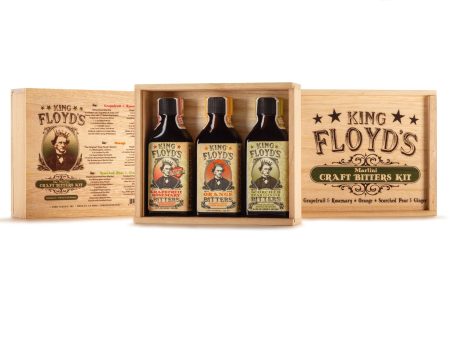 KING FLOYD S Martini Bitters Gift Set Supply