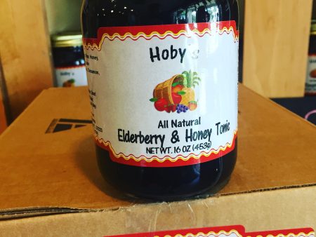 Elderberry Syrup ( Elderberry Juice, Honey, Ginger, Cinnamon) Online now