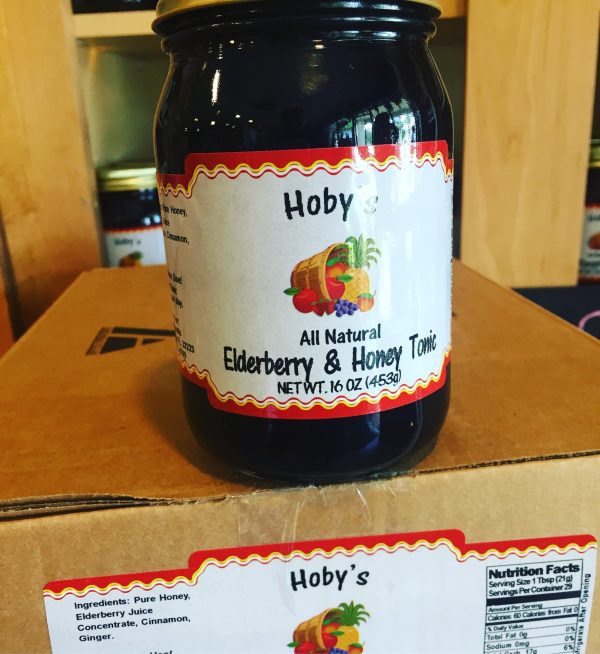 Elderberry Syrup ( Elderberry Juice, Honey, Ginger, Cinnamon) Online now