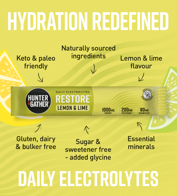 Lemon & Lime Restore® All Natural Daily Electrolytes Online Hot Sale