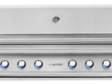 54  Twin Eagles Gas Grill with Infrared Rotisserie and Sear Zone Sale