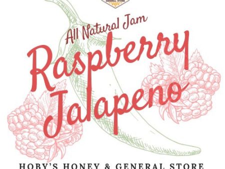 Raspberry Jalapeno Jam: Single Jar :- (All Natural)(20 oz. Jar) Sale