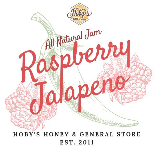 Raspberry Jalapeno Jam: Single Jar :- (All Natural)(20 oz. Jar) Sale