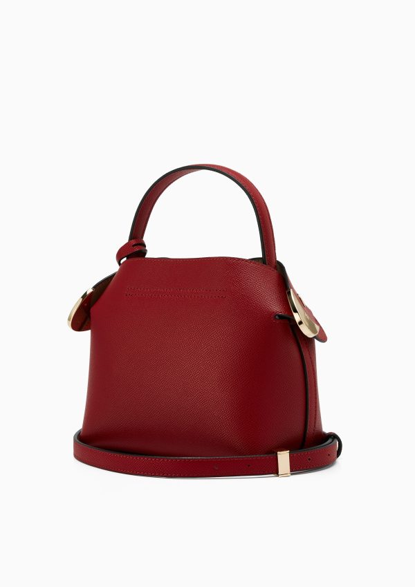 Andy Bucket S Bag Dark Red For Sale