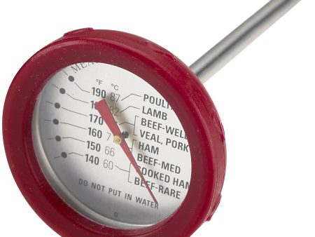 Grill Pro 8  Analog Thermometer with Bezel For Sale