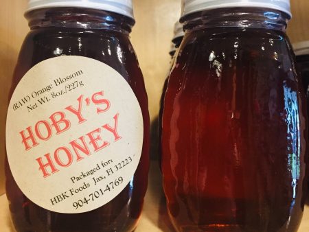 8 oz. Orange Blossom Honey (*Raw) Central Florida Online Sale