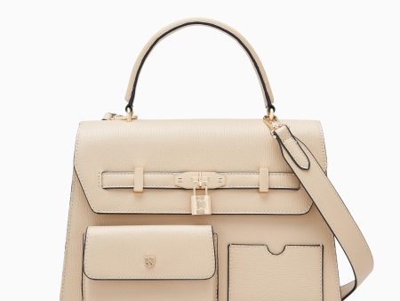 Raff Pocket L Handbag Beige Fashion