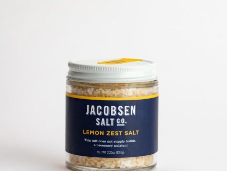 Jacobsen Salt Co. Infused Lemon Zest Salt 2.25oz Online