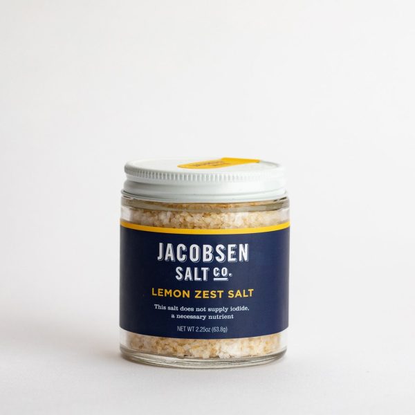 Jacobsen Salt Co. Infused Lemon Zest Salt 2.25oz Online