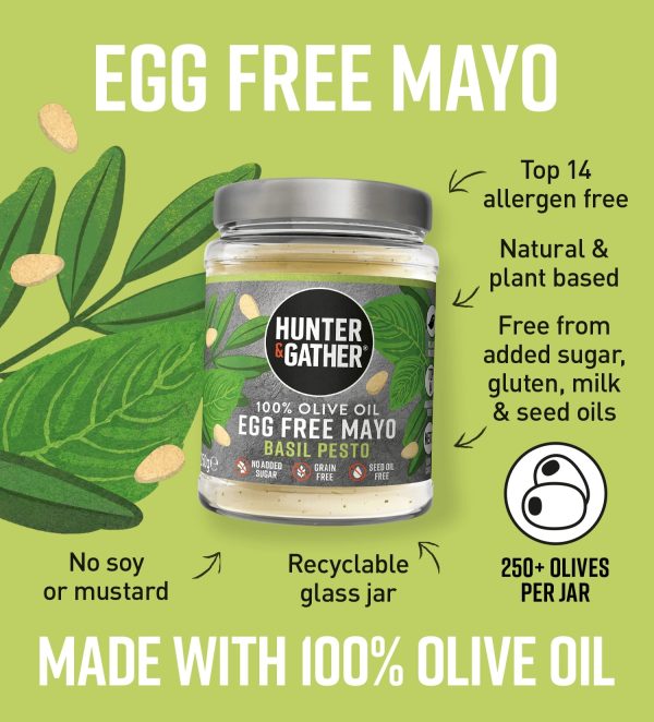 Basil Pesto Egg Free Mayo Fashion