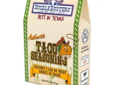 Sucklebusters: Texas Taco Seasoning Kit Online Sale