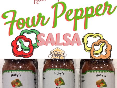 Four Pepper Salsa 3-Pack  (16oz. jars) Online Hot Sale